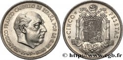 ESPAGNE 5 Pesetas Franco (1949) 1949  SUP 