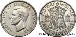 ROYAUME-UNI 1/2 Crown Georges VI 1941 