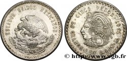 MEXIQUE 5 Pesos Cuauhtemoc 1947 Mexico