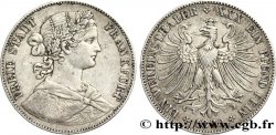 ALLEMAGNE - VILLE LIBRE DE FRANCFORT Thaler 1860 Francfort TTB 