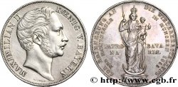 GERMANIA - BAVIERIA 2 Gulden Maximilien II 1855 