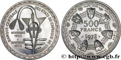ÉTATS DE L&nbsp;AFRIQUE DE L&nbsp;OUEST (BCEAO) 500 Francs BCEAO 1972 Paris