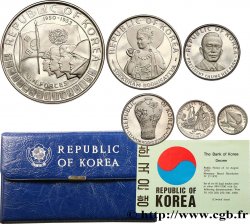 COREA DEL SUR Série Proof 6 monnaies 1970 