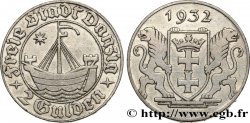 DANTZIG - VILLE LIBRE DE DANTZIG 2 Gulden 1932 Dantzig TTB 