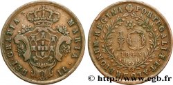 AZORES 10 Réis Marie II 1843  XF 