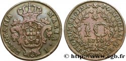 AÇORES 10 Réis Marie I 1795  TTB 