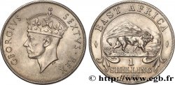 AFRIQUE DE L EST 1 Shilling Georges VI / lion 1952 