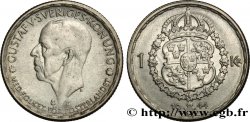 SUECIA 1 Krona Gustave V 1940 