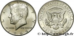 ÉTATS-UNIS D AMÉRIQUE 1/2 Dollar Kennedy 1966 Philadelphie