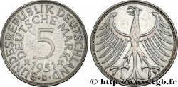 ALLEMAGNE 5 Mark aigle 1951 Munich