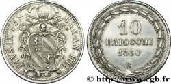 VATICAN - PIUS IX (Giovanni Maria Mastai Ferretti) 10 Baiocchi an IIII 1850 Rome