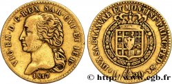 ITALIE - ROYAUME DE SARDAIGNE - VICTOR-EMMANUEL Ier 20 Lire 1817 Turin