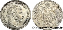 AUSTRIA 20 Kreuzer François-Joseph Ier 1868 Vienne