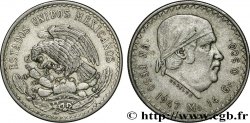 MEXICO 1 Peso Jose Morelos y Pavon 1947 Mexico