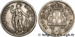 ITALIE - RÉPUBLIQUE DE GÊNES 1 Lire 1794 Gênes TTB 