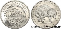 LIBERIA 1 Dollar Proof Protocératops 1993 Pobjoy Mint