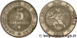 BELGIO 5 Centimes lion 1862 