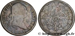 ESPAGNE 8 Maravedis Charles IIII 1801 Ségovie