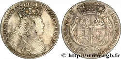 POLOGNE - ROYAUME DE POLOGNE - AUGUSTE III Thaler 1754 Leipzig TB+/TTB 