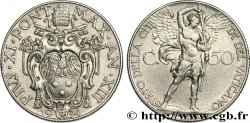 VATICAN AND PAPAL STATES 50 Centesimi Pie XI an XIII 1934 Rome
