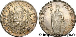 PERU 8 Reales 1834 Lima SPL/BB 