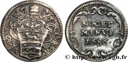 ITALIE - ÉTATS DU PAPE - INNOCENT XI (Benoît Odescalchi) Mezzo (Demi) Grosso 1686 Rome