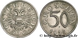 AUTRICHE 50 Groschen 1935 