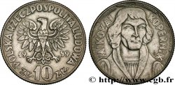POLAND 10 Zlotych aigle / Nicolas Copernic 1959 