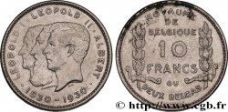 BELGIEN 10 Francs - 2 Belgas Centenaire de l’Indépendance - légende Française 1930 