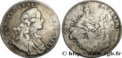 ALEMANIA - BAVIERA 1 Thaler Maximilien III 1758 Munich