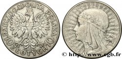 POLOGNE 10 Zlotych reine Jadwiga 1932 Varsovie