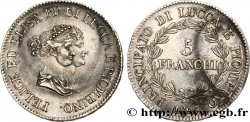 ITALY - PRINCIPALTY OF LUCCA AND PIOMBINO - FELIX BACCIOCHI AND ELISA BONAPARTE 5 Franchi - Moyens bustes 1805 Florence