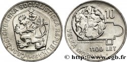 CZECHOSLOVAKIA 10 Korun 11000e anniversaire de la Grande Moravie 1966 
