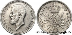 ROMANIA 50 Bani Charles Ier 1914 