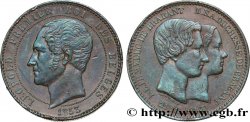 BELGIUM 10 Centimes Mariage du Duc et de la Duchesse de Brabant 1853 Bruxelles