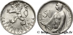 CZECHOSLOVAKIA 50 Korun commémoration de l’insurrection slovaque de 1944 1947 