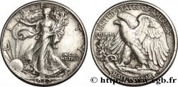 UNITED STATES OF AMERICA 1/2 Dollar Walking Liberty 1942 Philadelphie