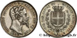 ITALY - KINGDOM OF SARDINIA 1 Lira Victor Emmanuel II 1860 Milan