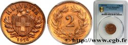 SUISSE 2 Centimes (Rappen) 1918 Berne
