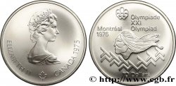 CANADA 10 Dollars JO Montréal 1976 saut d’obstacles hommes / Elisabeth II 1975 
