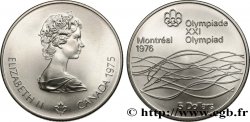 KANADA 5 Dollars Proof JO Montréal 1976 natation 1975 