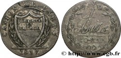 SUISSE - CANTON DE VAUD 1 Batzen 1817 Lausanne