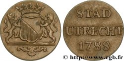 NIEDERLANDE - VEREINIGTEN PROVINZEN 1 Duit Utrecht 1788 