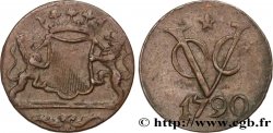 NIEDERLÄNDISCH-INDIEN 1 Duit armes d’Utrecht 1790 