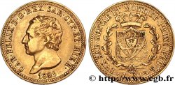 ITALIE - ROYAUME DE SARDAIGNE - CHARLES-FÉLIX 40 Lire 1825 Turin TB+ 