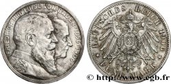 ALLEMAGNE - BADE 5 Mark noces d’or de Frédéric et Louise 1906 Karlsruhe SUP/SPL 
