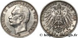 ALLEMAGNE - BADE 3 Mark Frédéric II 1912 Karlsruhe TTB+/SUP 