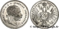 ÖSTERREICH 20 Kreuzer François-Joseph Ier 1868 Vienne fST 