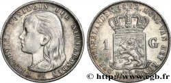 NETHERLANDS 1 Gulden Wilhelmina 1892 Utrecht VF 