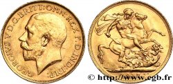 INVESTMENT GOLD 1 Souverain Georges V 1917 Perth